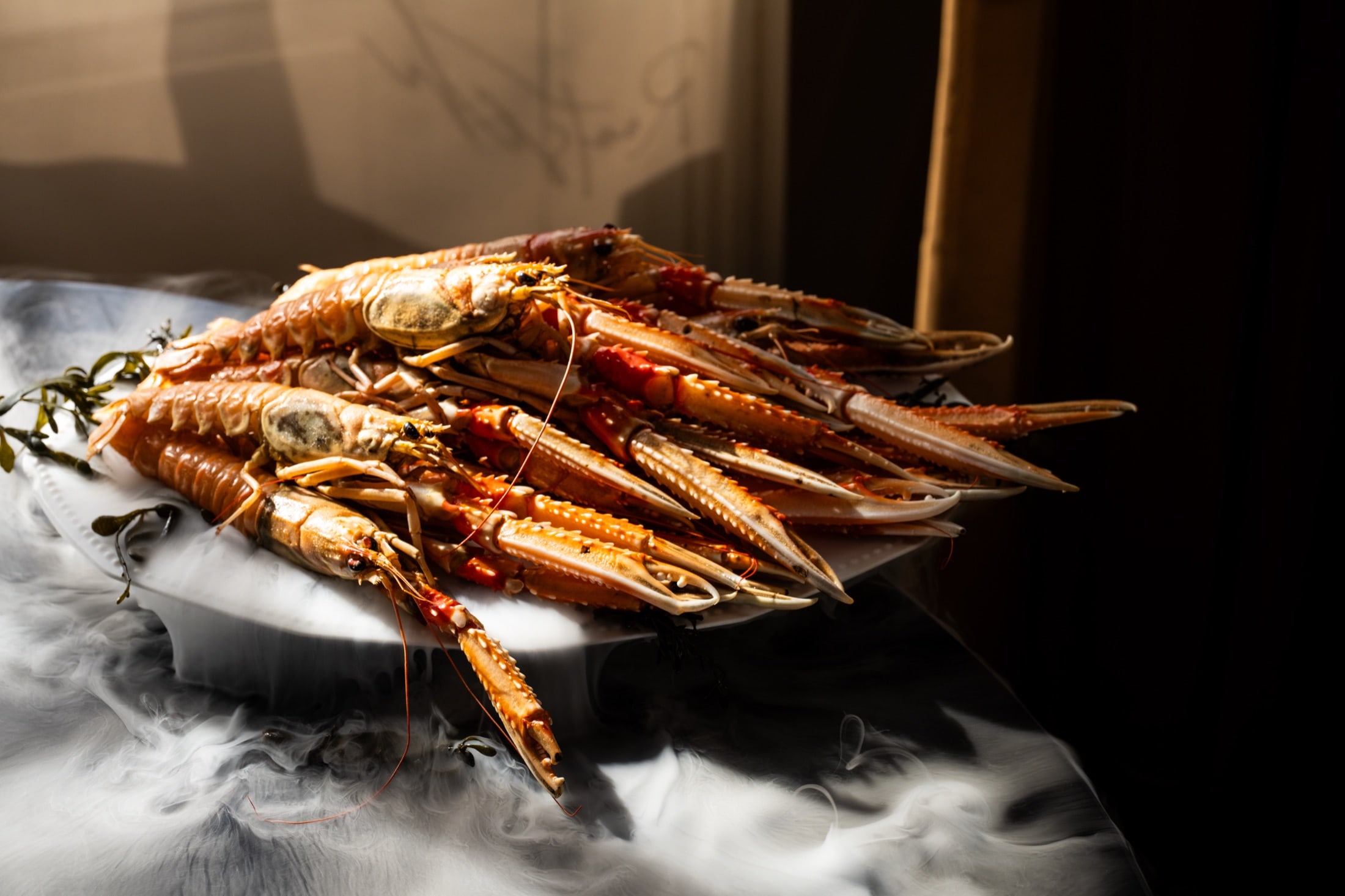 Verse Zeeuwse langoustines in de bistro